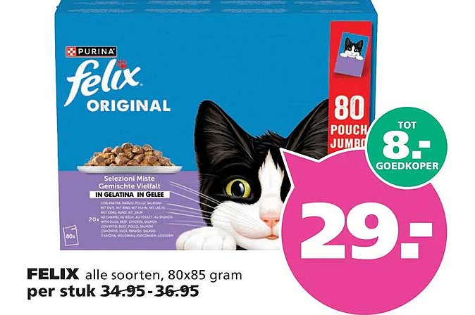 FELIX alle soorten, 80x85 gram