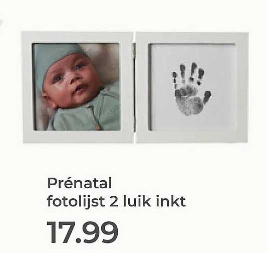 fotolijst 2 luik inkt