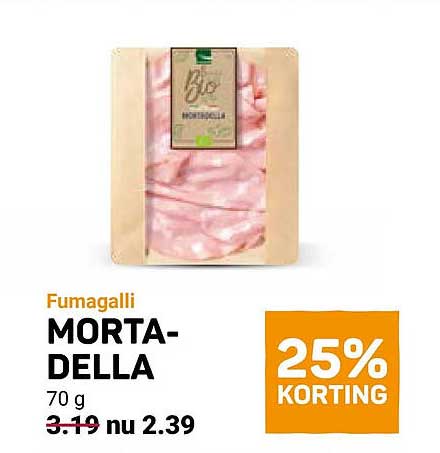 Fumagalli MORTA- DELLA 70 g 25% KORTING