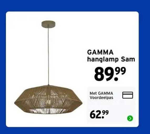 GAMMA hanglamp Sam