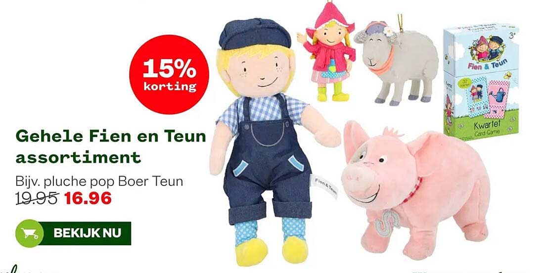 Gehele Fien en Teun assortiment