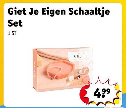 Giet Je Eigen Schaaltje Set