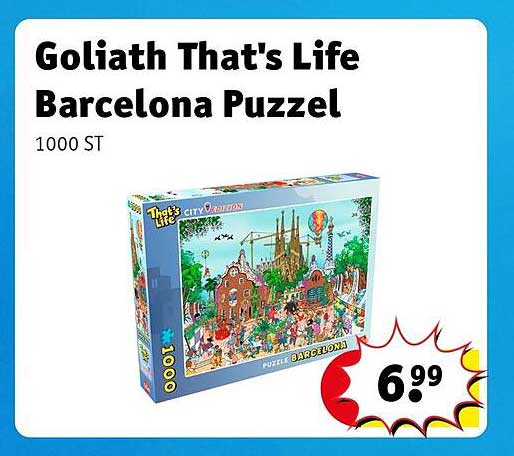 Goliath That's Life Barcelona Puzzel