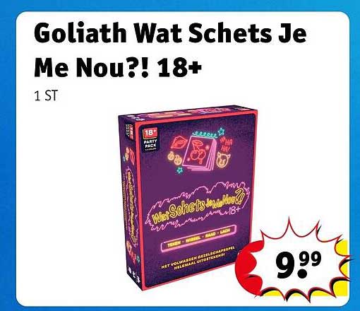 Goliath Wat Schets Je Me Nou?! 18+
