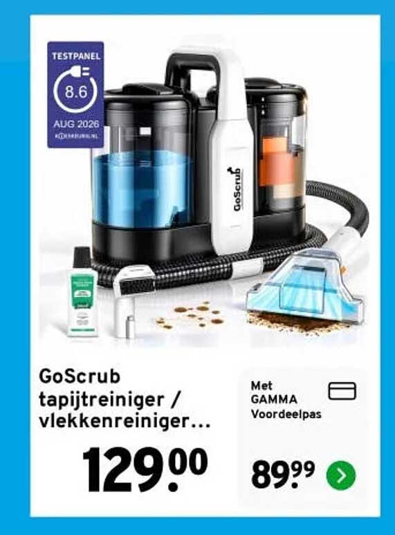 GoScrub tapijtreiniger / vlekkenreiniger...