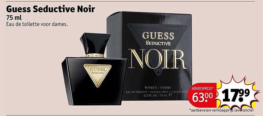 Guess Seductive Noir 75 ml