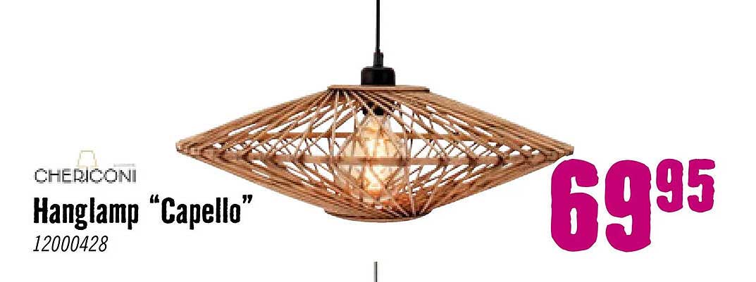 Hanglamp “Capello”