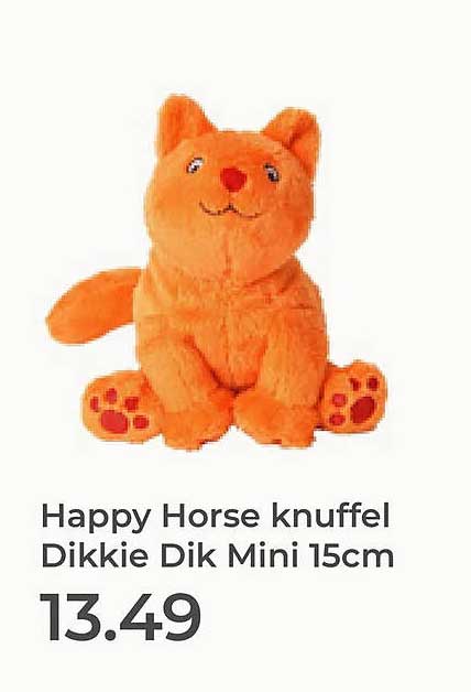 Happy Horse knuffel Dikkie Dik Mini 15cm