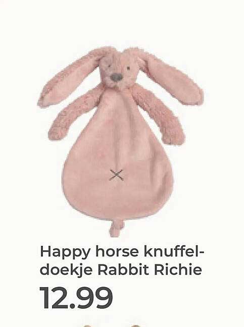 Happy horse knuffel-doekje Rabbit Richie