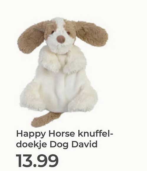 Happy Horse knuffeldoekje Dog David