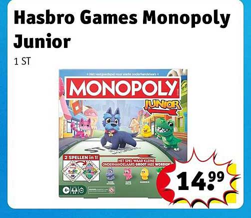 Hasbro Games Monopoly Junior