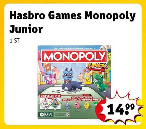 Hasbro Games Monopoly Junior