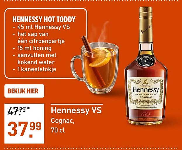 Hennessy VS Cognac, 70 cl