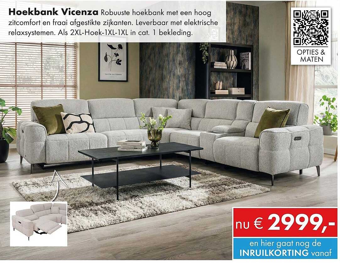 Hoekbank Vicenza