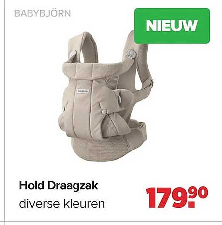 Hold Draagzak diverse kleuren