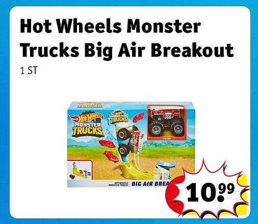 Hot Wheels Monster Trucks Big Air Breakout 1 ST