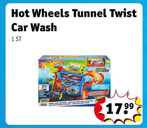 Hot Wheels Tunnel Twist Car Wash
