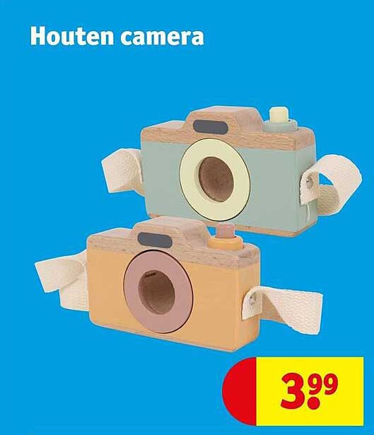 Houten camera