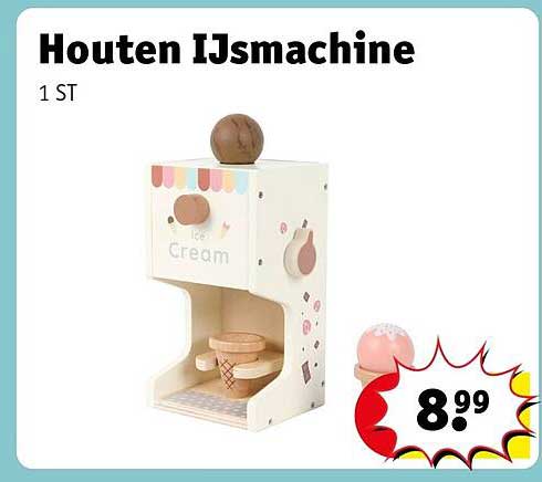 Houten IJsmaschine