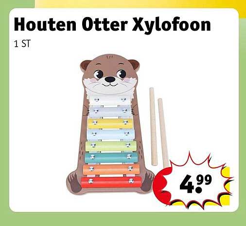Houten Otter Xylofoon
