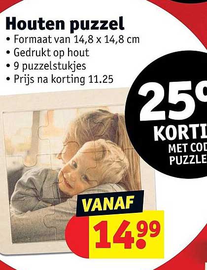 Houten puzzel