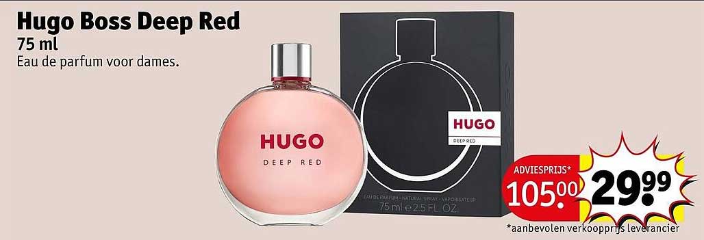 Hugo Boss Deep Red 75 ml Eau de parfum voor dames
