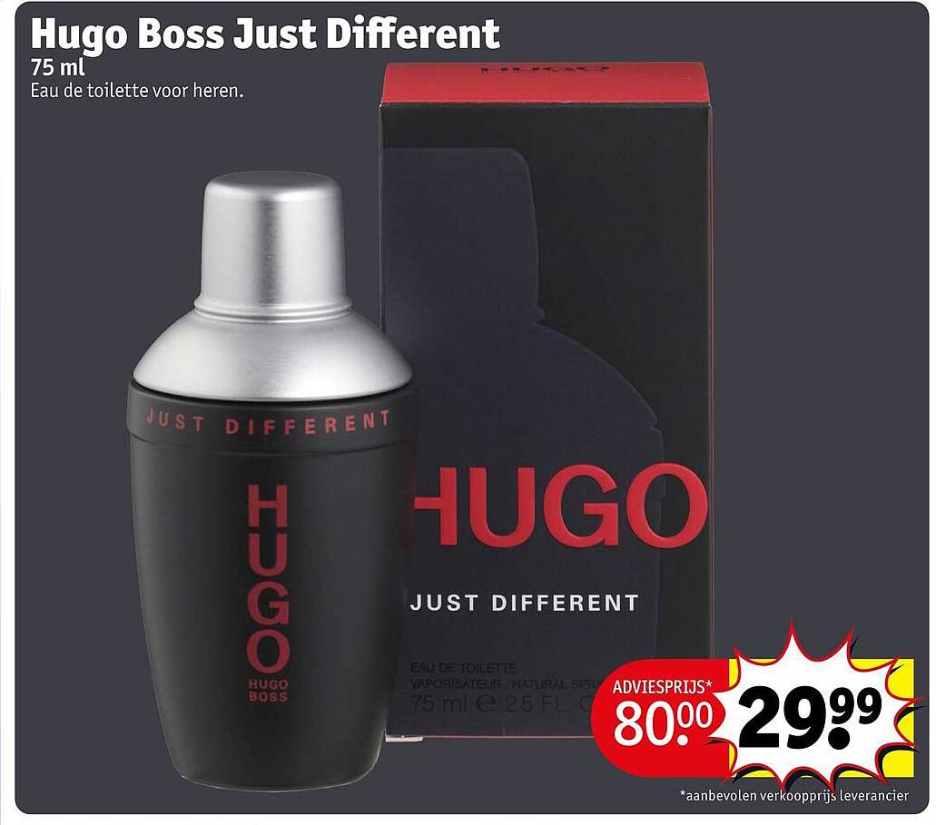 Hugo Boss Just Different 75 ml Eau de toilette voor heren