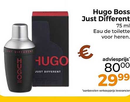 Hugo Boss Just Different 75 ml Eau de toilette voor heren