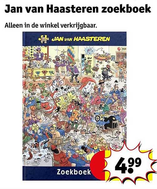 Jan van Haasteren zoekboek