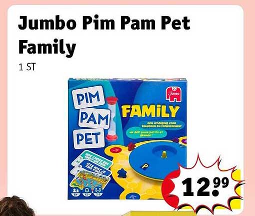 Jumbo Pim Pam Pet Family