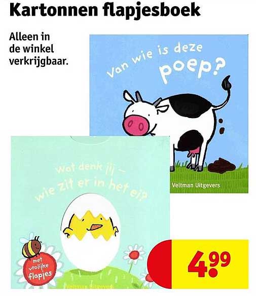 Kartonnen flapjesboek