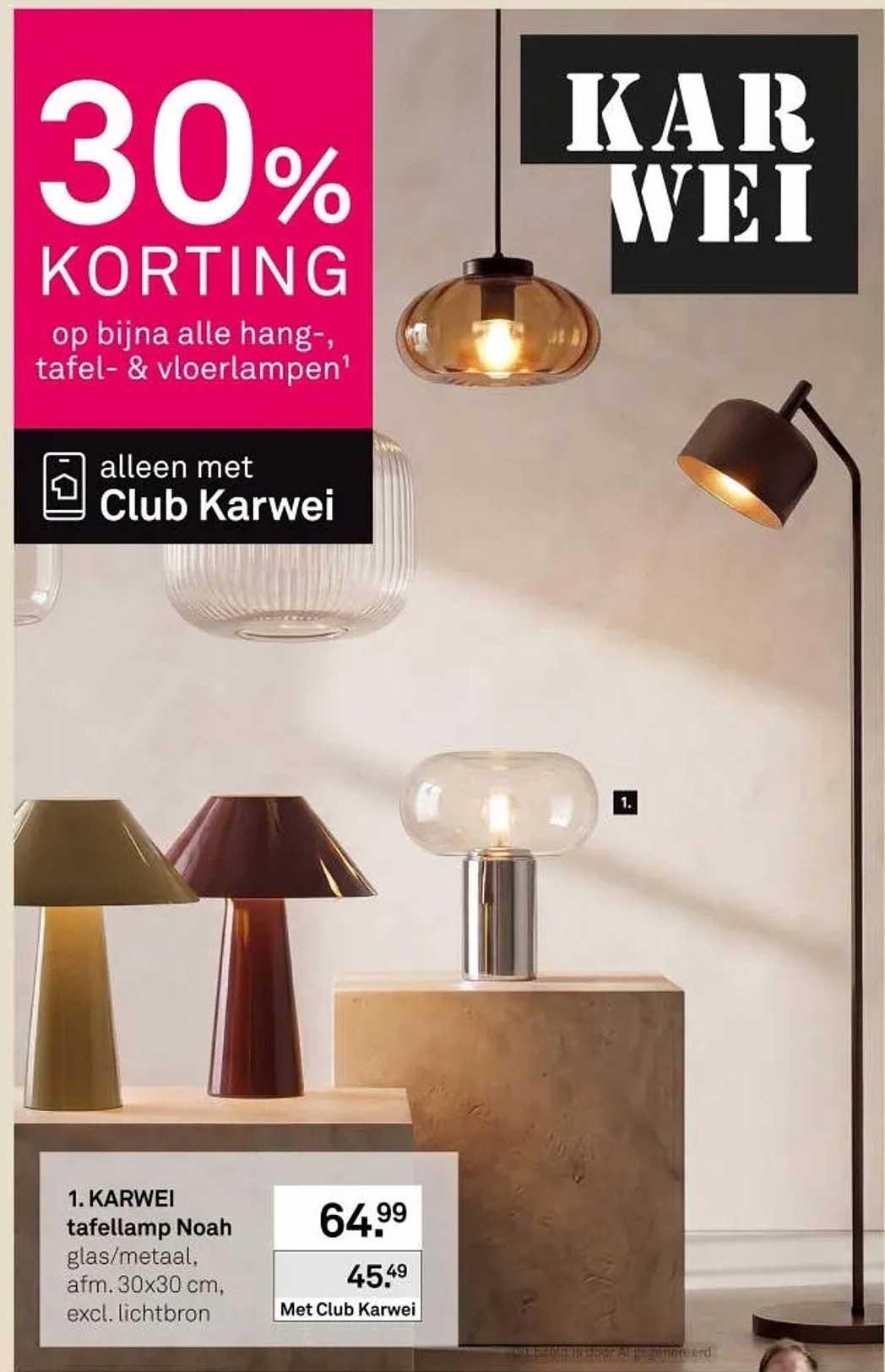 KARWEI tafellamp Noah