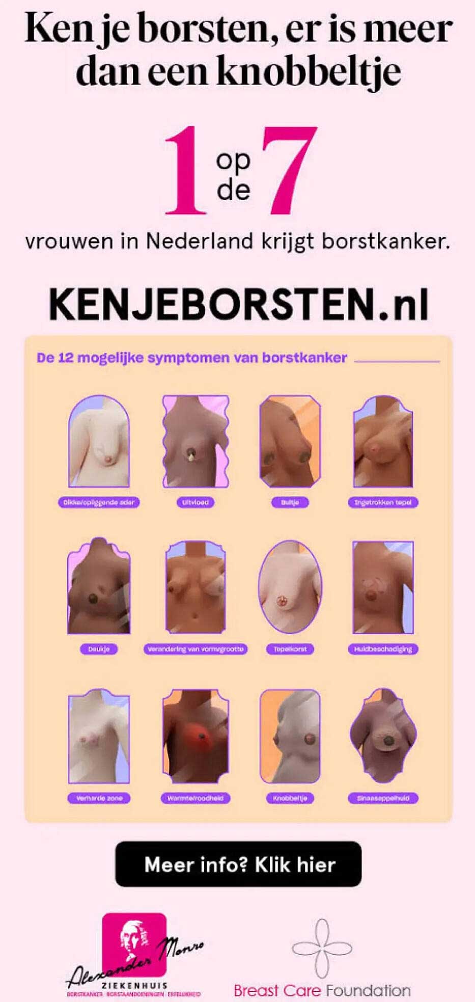 Ken je borsten, er is meer dan een knobbeltje
