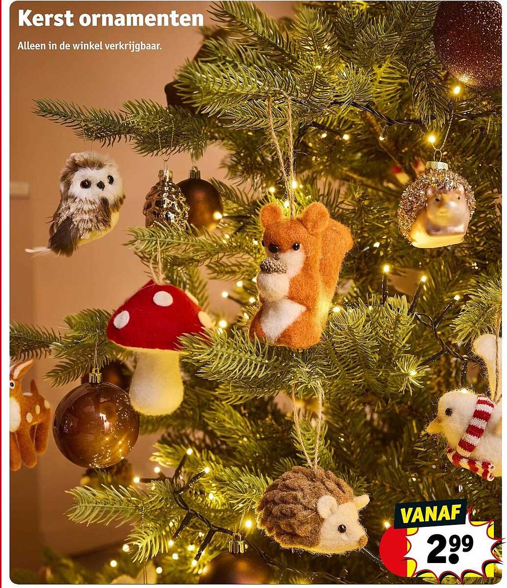 Kerst ornamenten