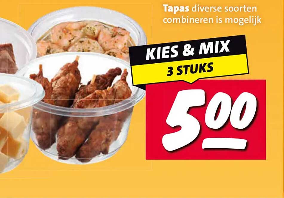 KIES & MIX 3 STUKS