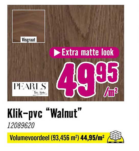 Klik-pvc “Walnut”