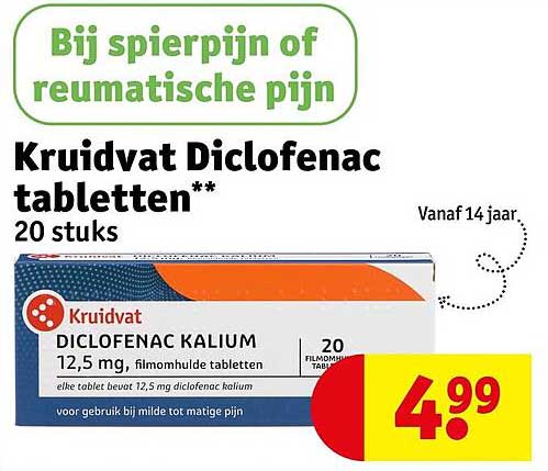 Kruidvat Diclofenac tabletten**