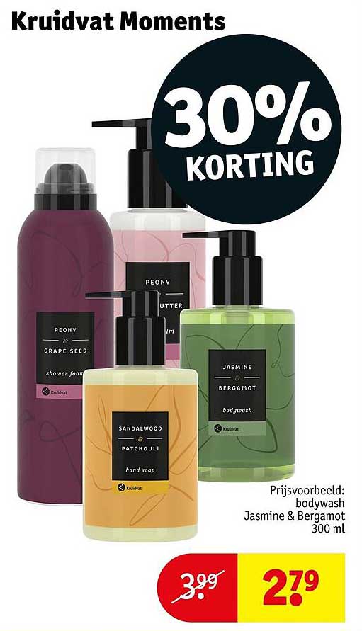 Kruidvat Moments 30% KORTING
