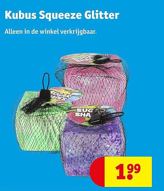 Kubus Squeeze Glitter