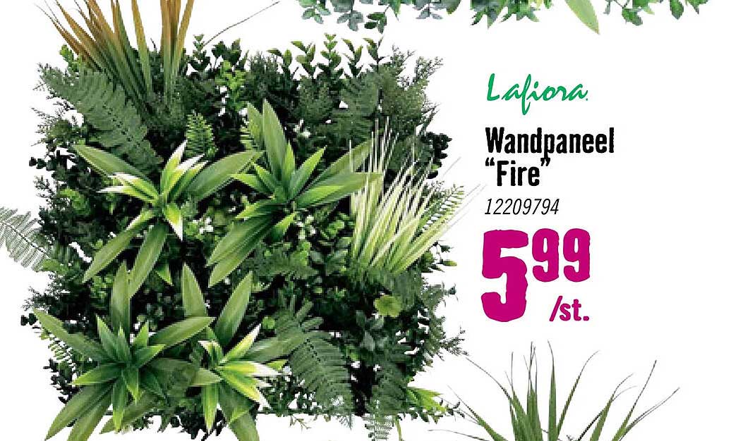 Lafiora Wandpaneel “Fire”