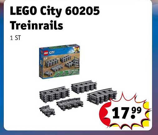 LEGO City 60205 Treinrails