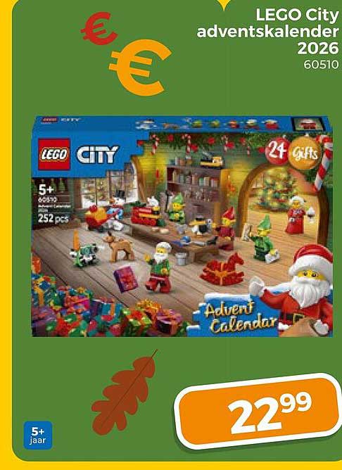 LEGO City adventskalender 2026 60510