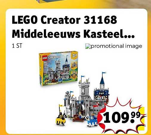 LEGO Creator 31168 Middeleeuws Kasteel...