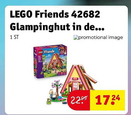 LEGO Friends 42682 Glampinghut in de...