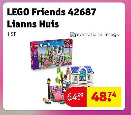 LEGO Friends 42687 Lianns Huis