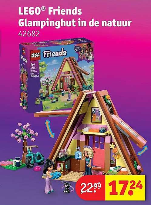 LEGO® Friends Glampinghut in de natuur 42682