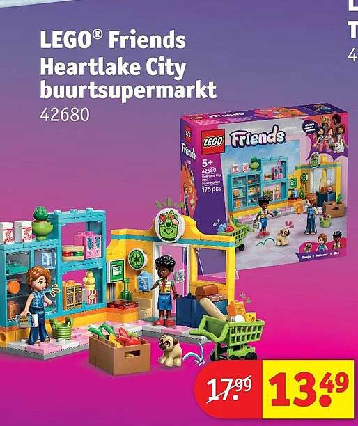 LEGO® Friends Heartlake City buurtsupermarkt 42680