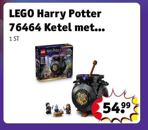 LEGO Harry Potter 76464 Ketel met...