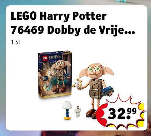 LEGO Harry Potter 76469 Dobby de Vrije...