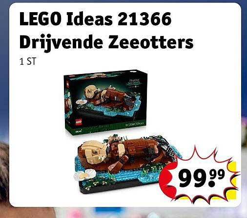 LEGO Ideas 21366 Drijvende Zeeotters